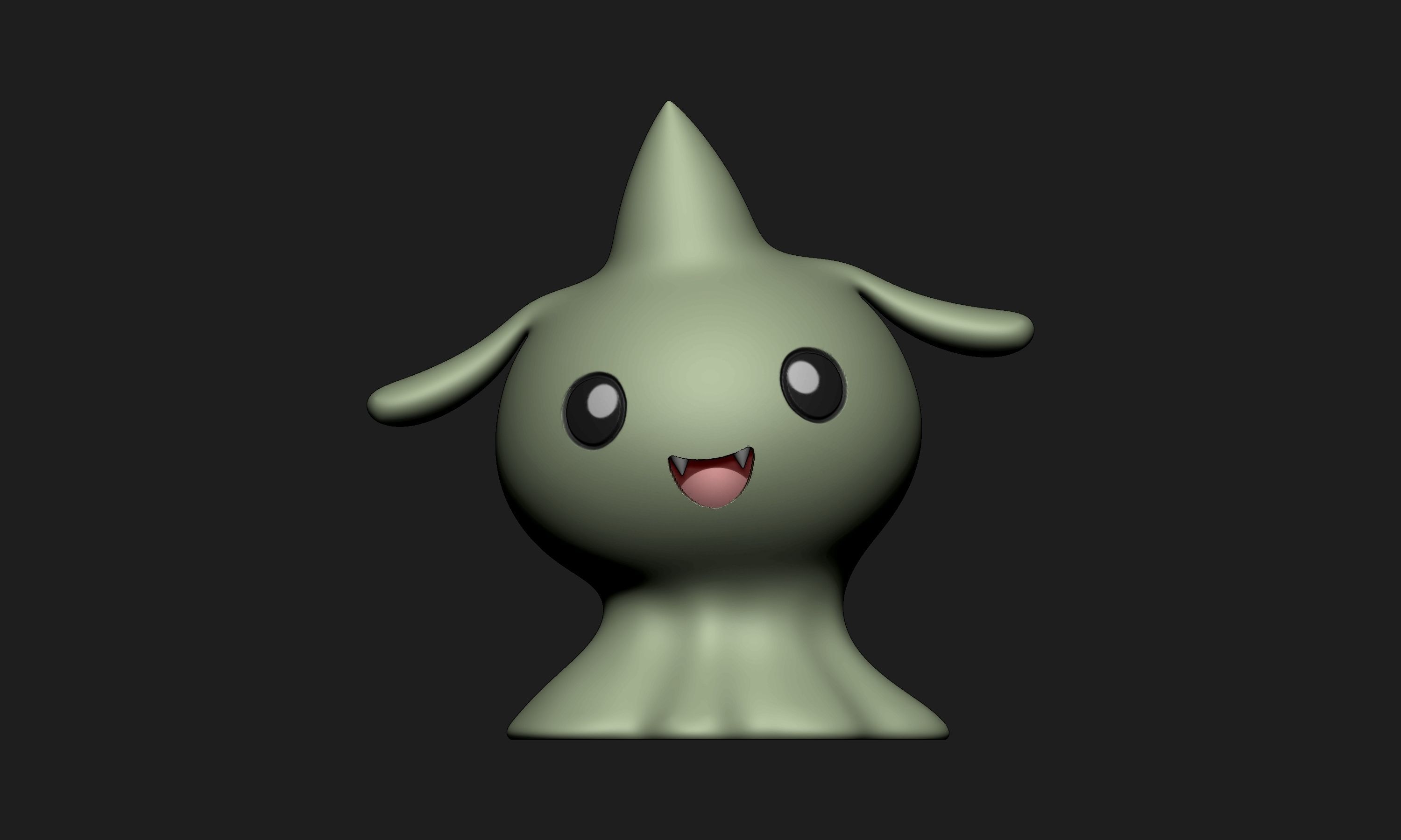 Digimon - Gummymon with 2 poses 3D print model_5