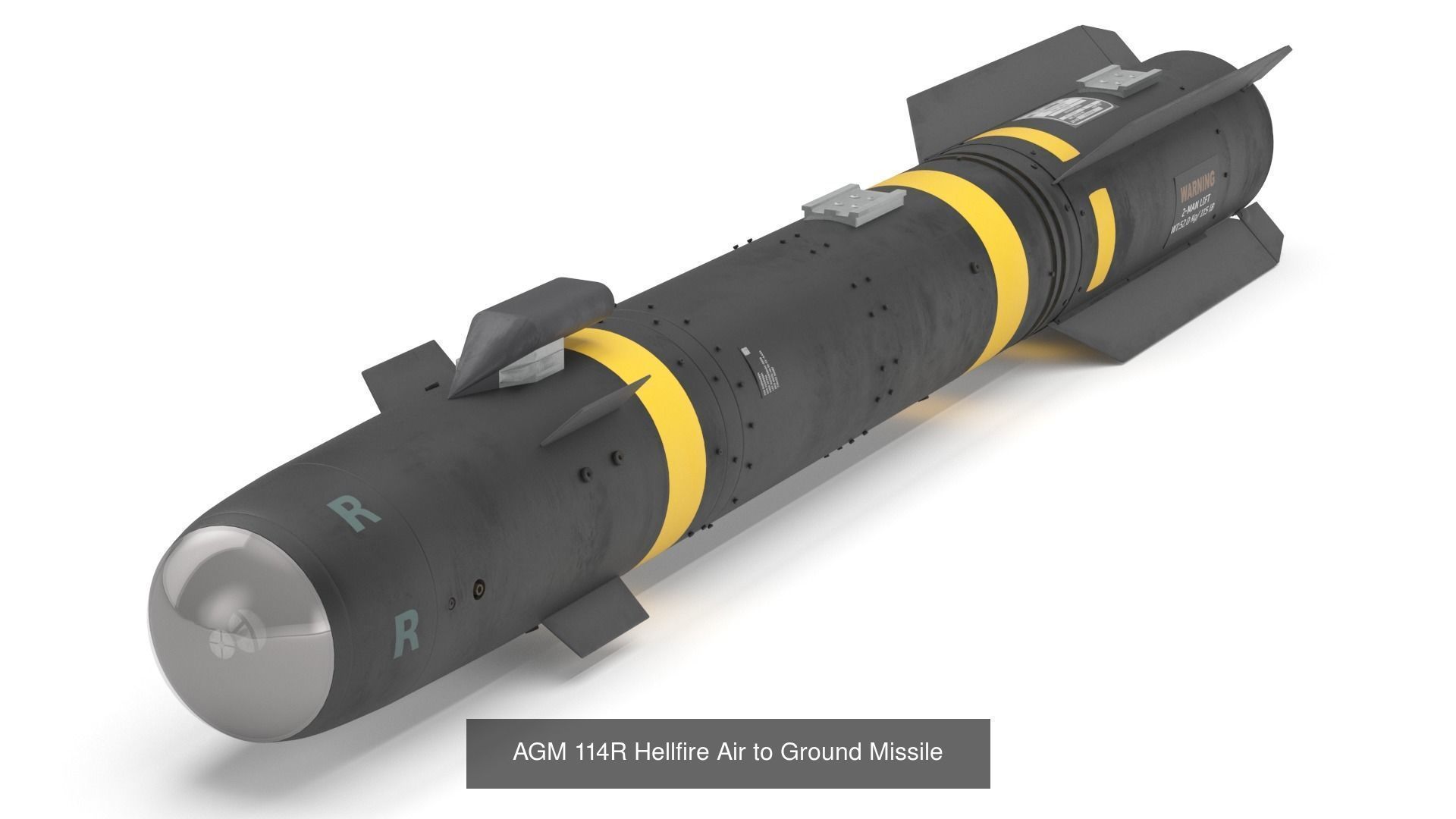 Missile Collection Pack 3D PBR Model _1