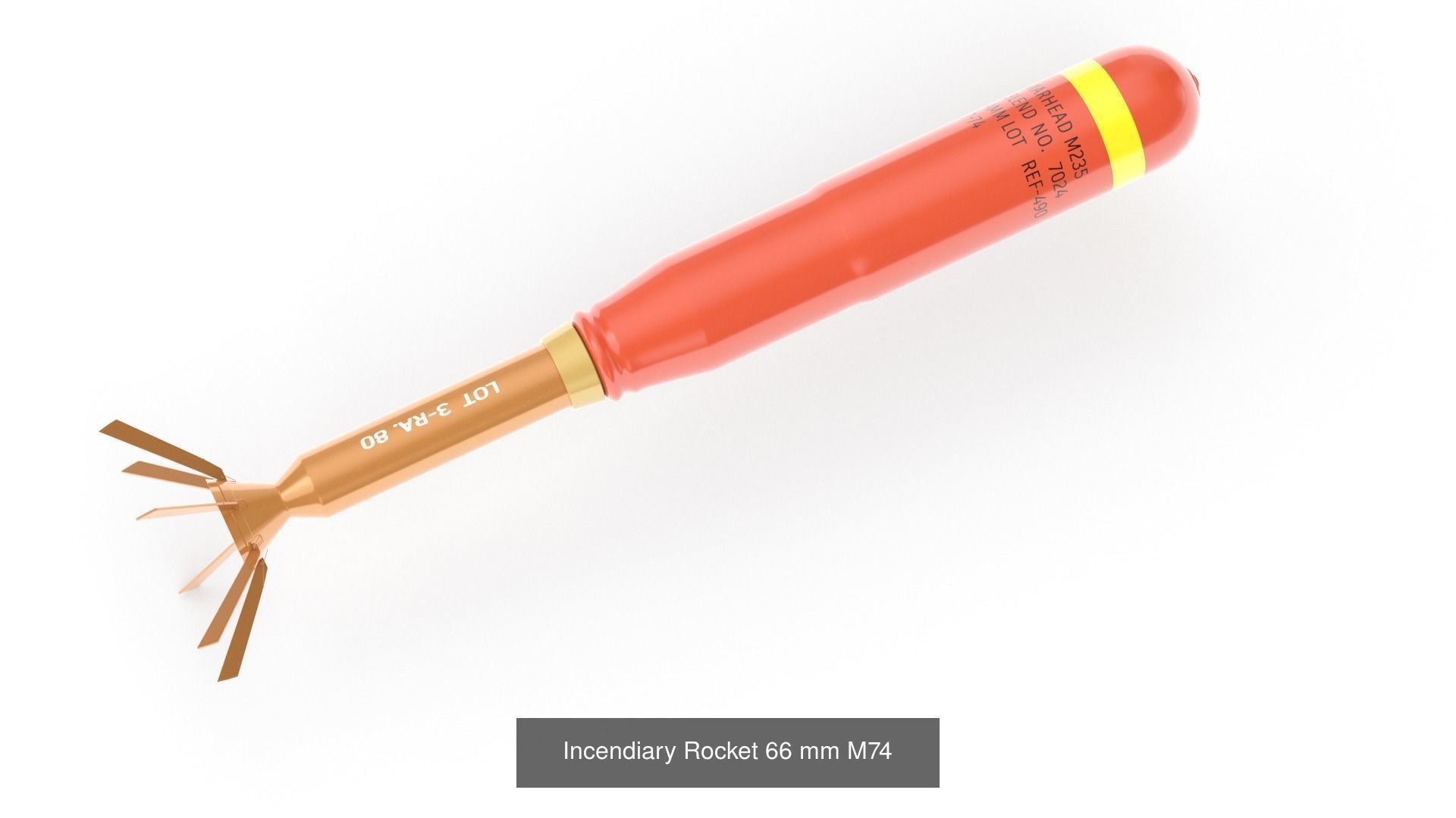 Missile Collection Pack 3D PBR Model _4