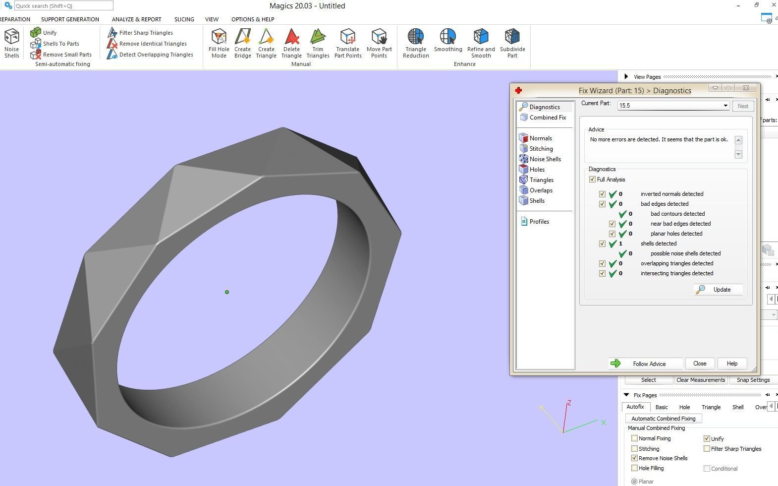 Wedding rings Laurence Signature collection All Sizes version3 3D print model_6