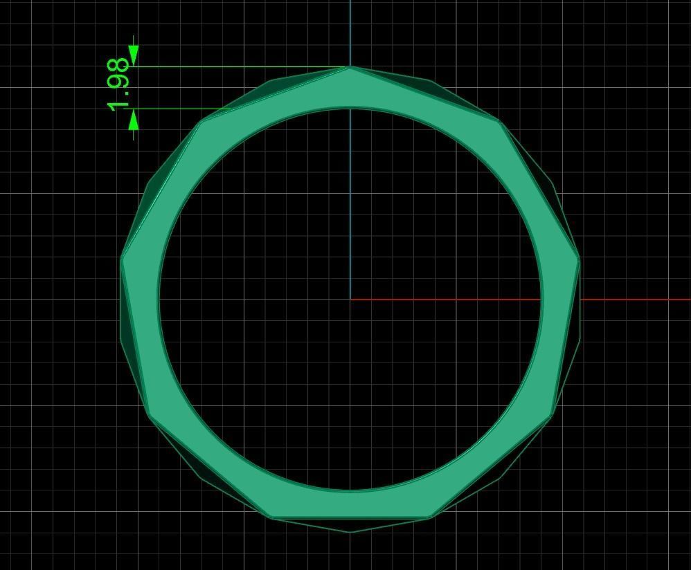 Wedding rings Laurence Signature collection All Sizes version3 3D print model_3