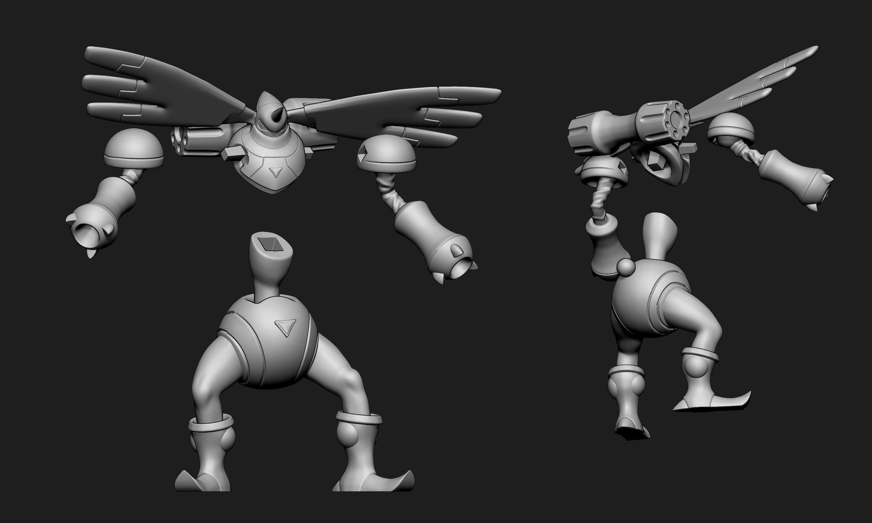 Digimon - Rapidmon 3D print model_7