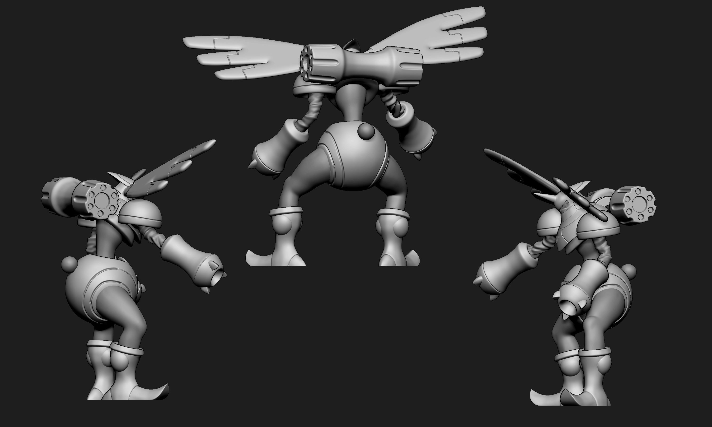 Digimon - Rapidmon 3D print model_6