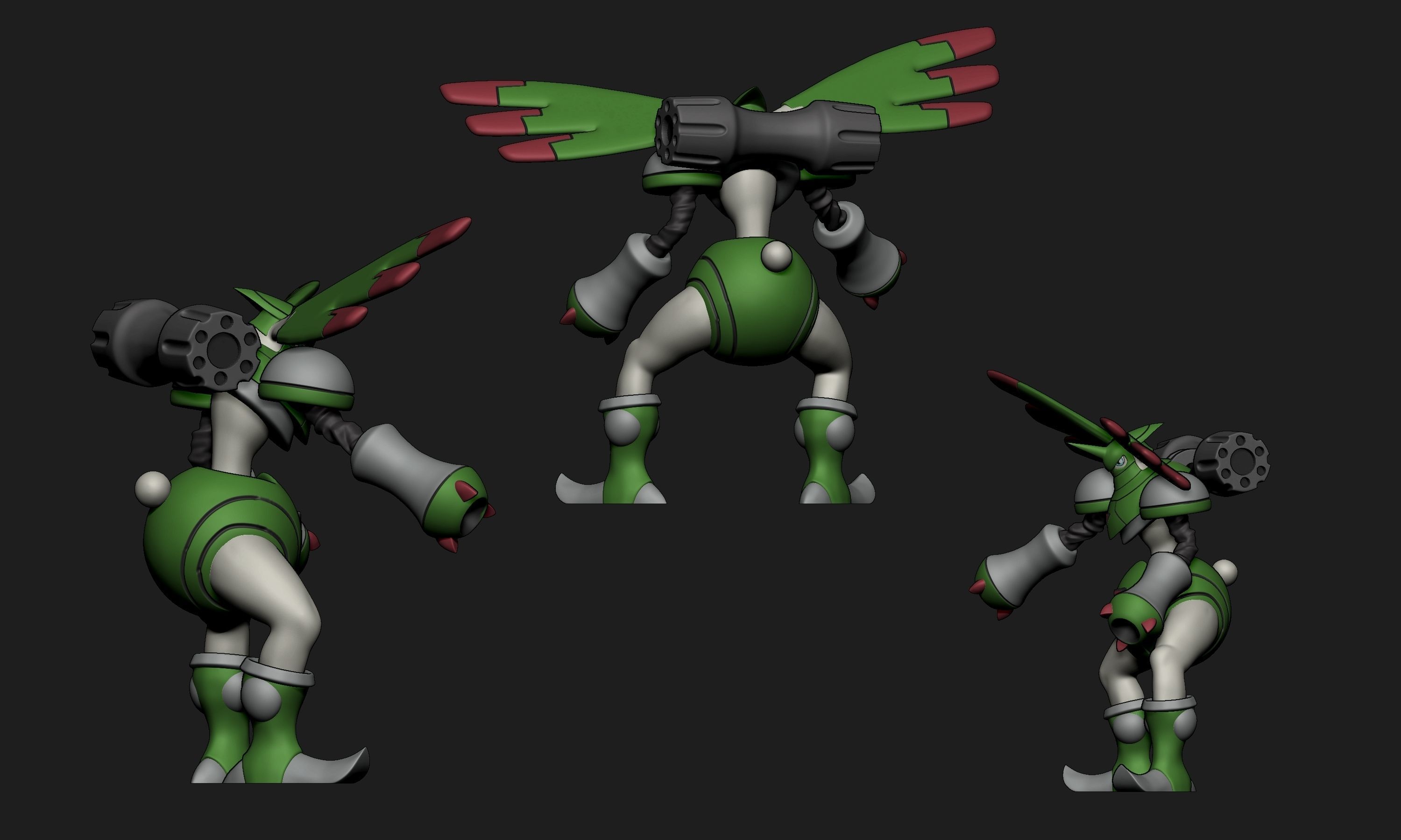 Digimon - Rapidmon 3D print model_3