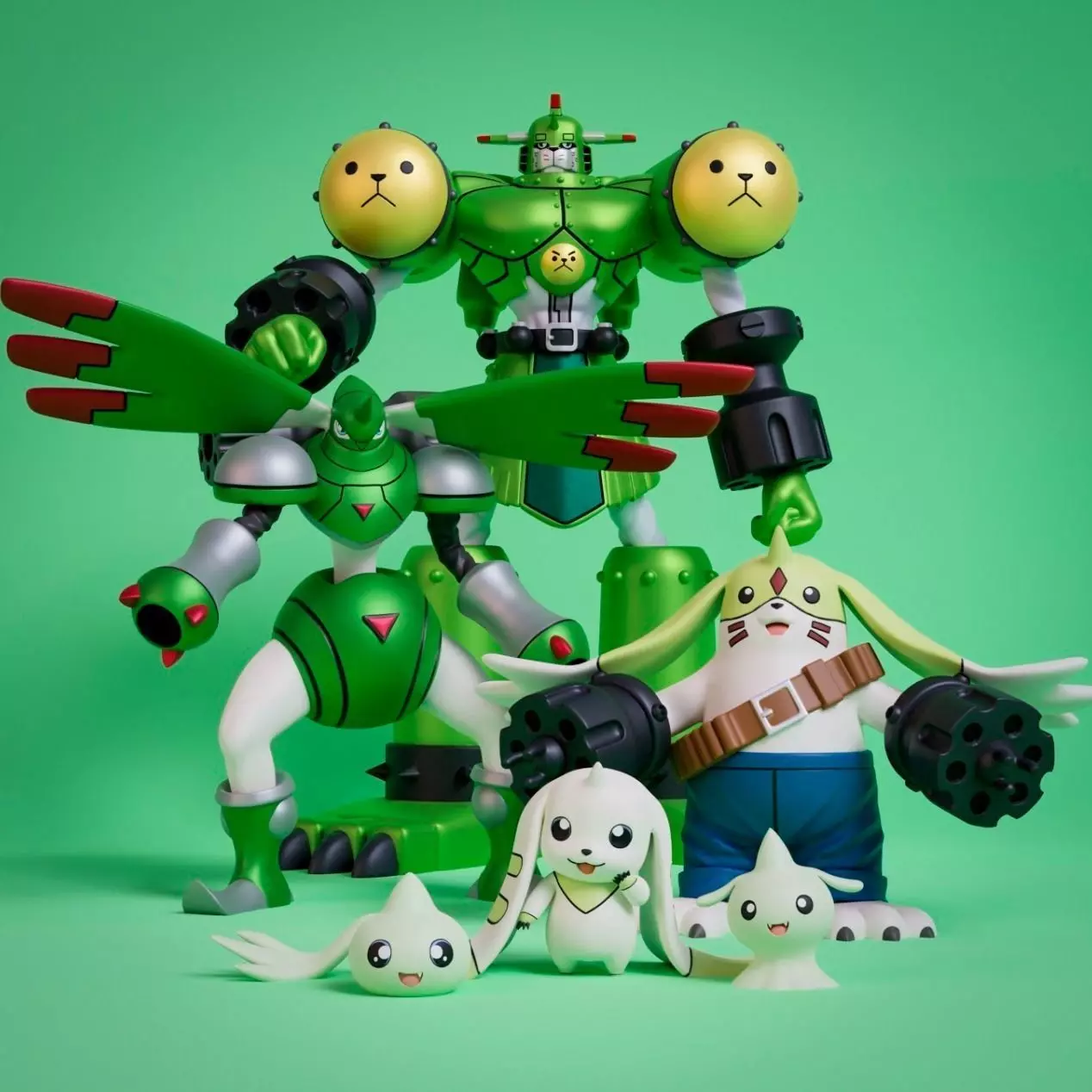 Digimon - Zerimon Evolution Line 3D print model
