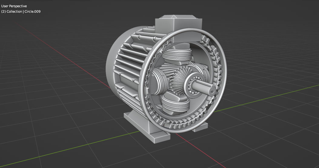 3D model Electric dc motor VR / AR / low-poly | CGTrader