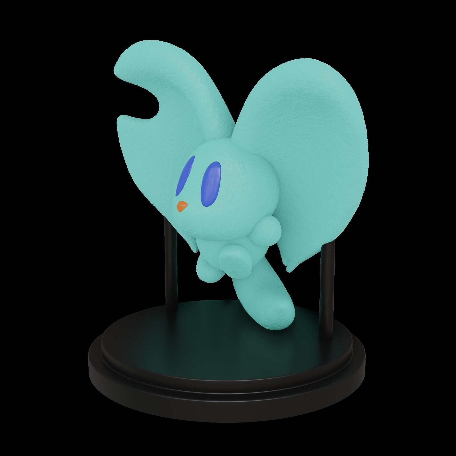 Kirby Elfilin Figurine Miniature Kirby and the Forgotten Land 3D print model_29