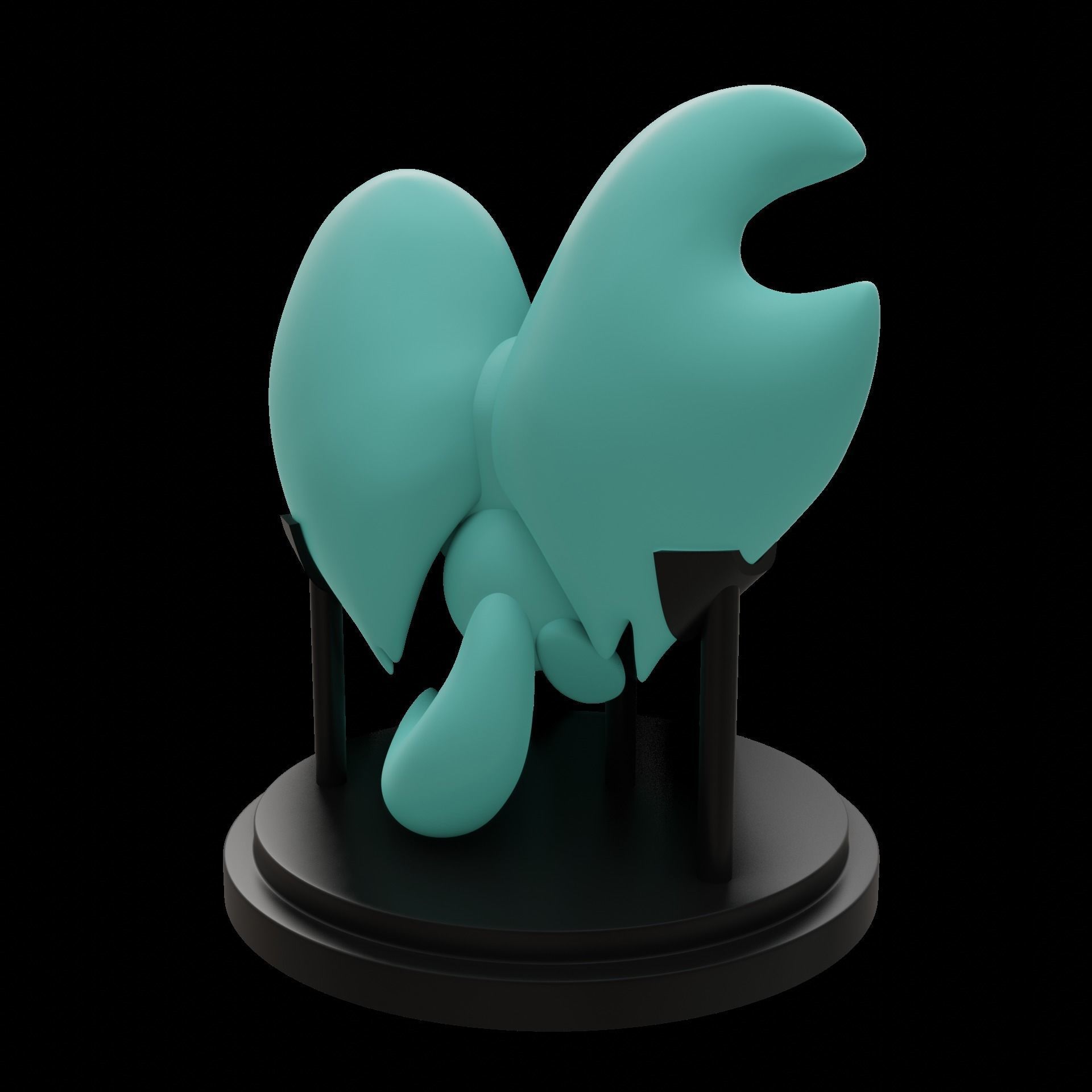 Kirby Elfilin Figurine Miniature Kirby and the Forgotten Land 3D print model_12