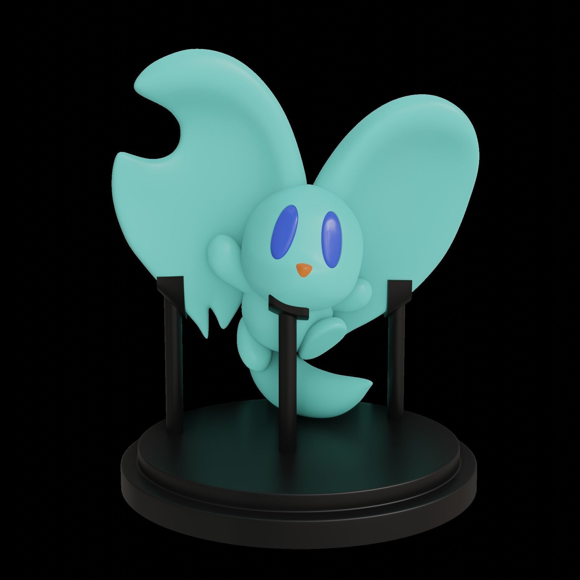 Kirby Elfilin Figurine Miniature Kirby and the Forgotten Land 3D print model_13