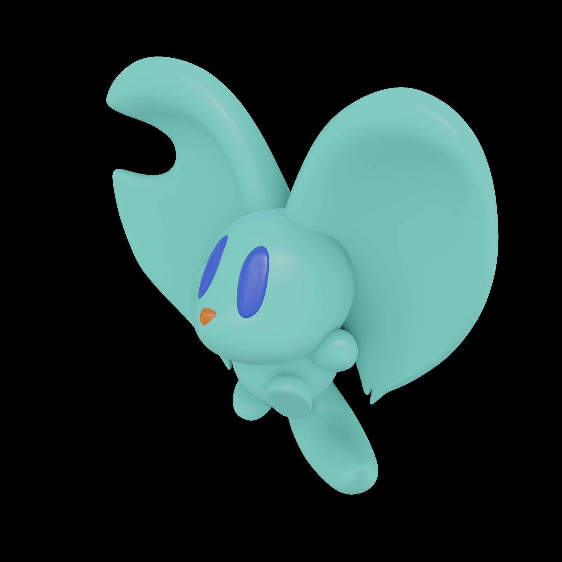 Kirby Elfilin Figurine Miniature Kirby and the Forgotten Land 3D print model_5