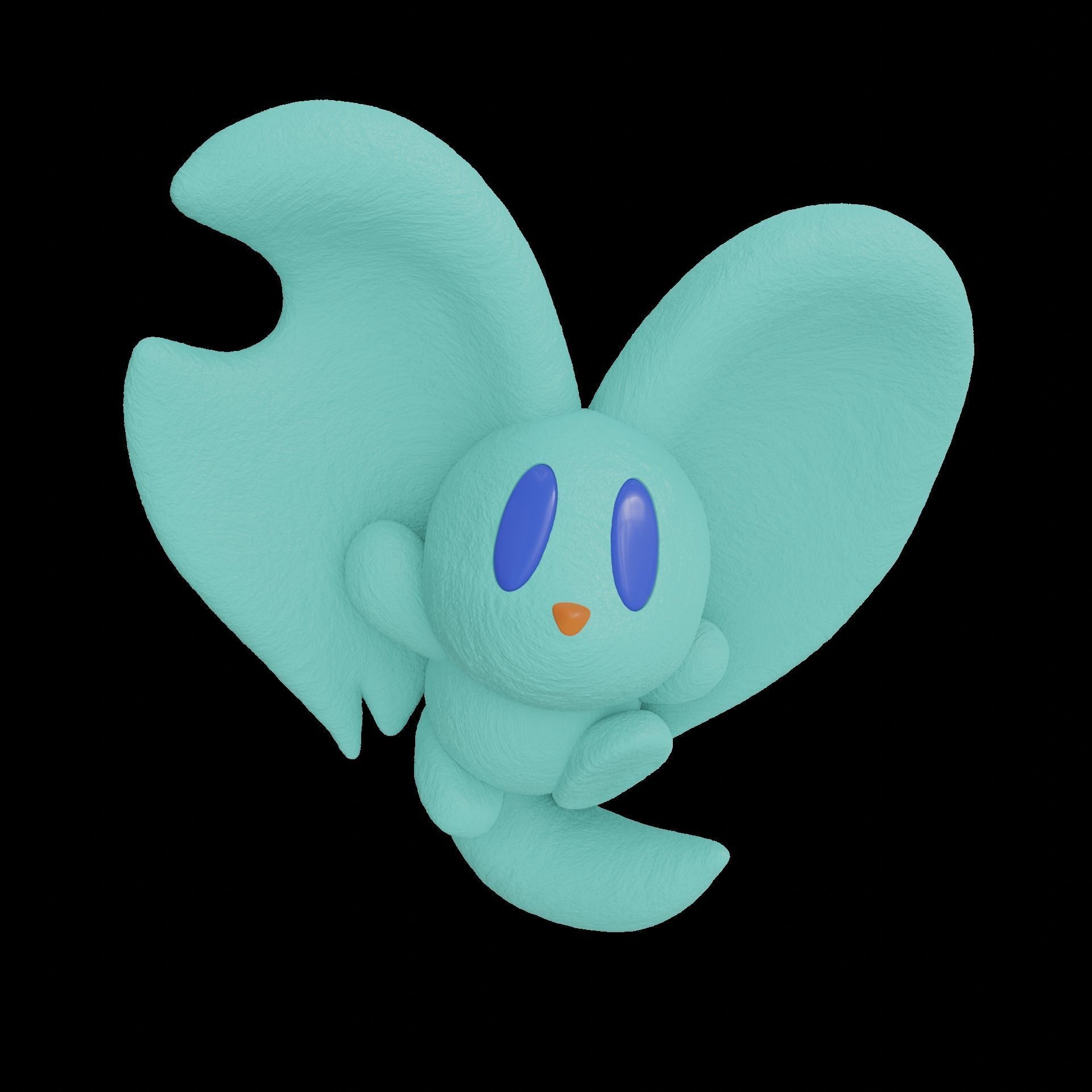 Kirby Elfilin Figurine Miniature Kirby and the Forgotten Land 3D print model_23