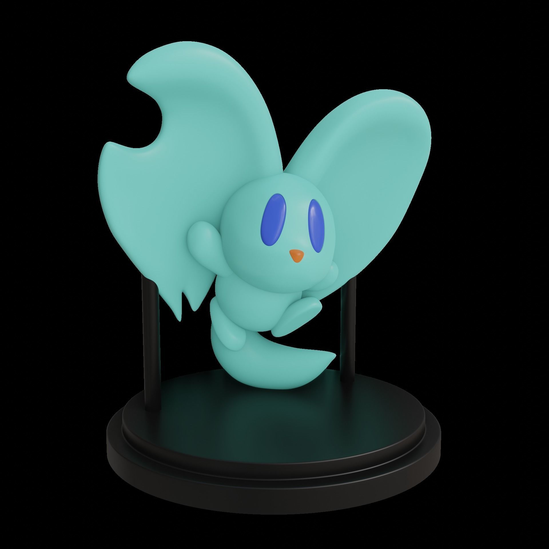 Kirby Elfilin Figurine Miniature Kirby and the Forgotten Land 3D print model_14