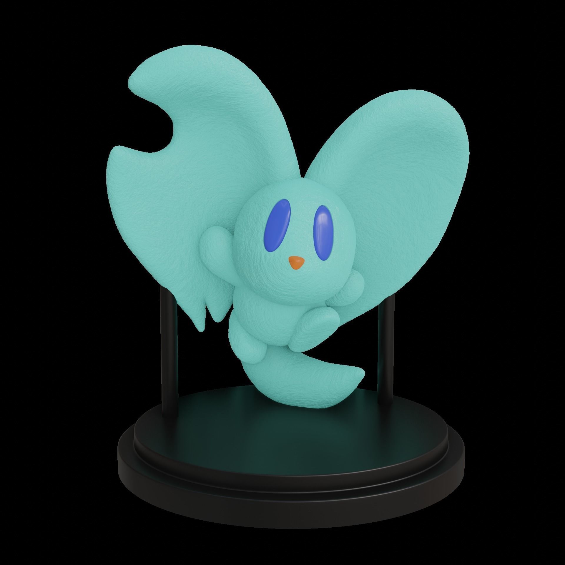 Kirby Elfilin Figurine Miniature Kirby and the Forgotten Land 3D print model_33