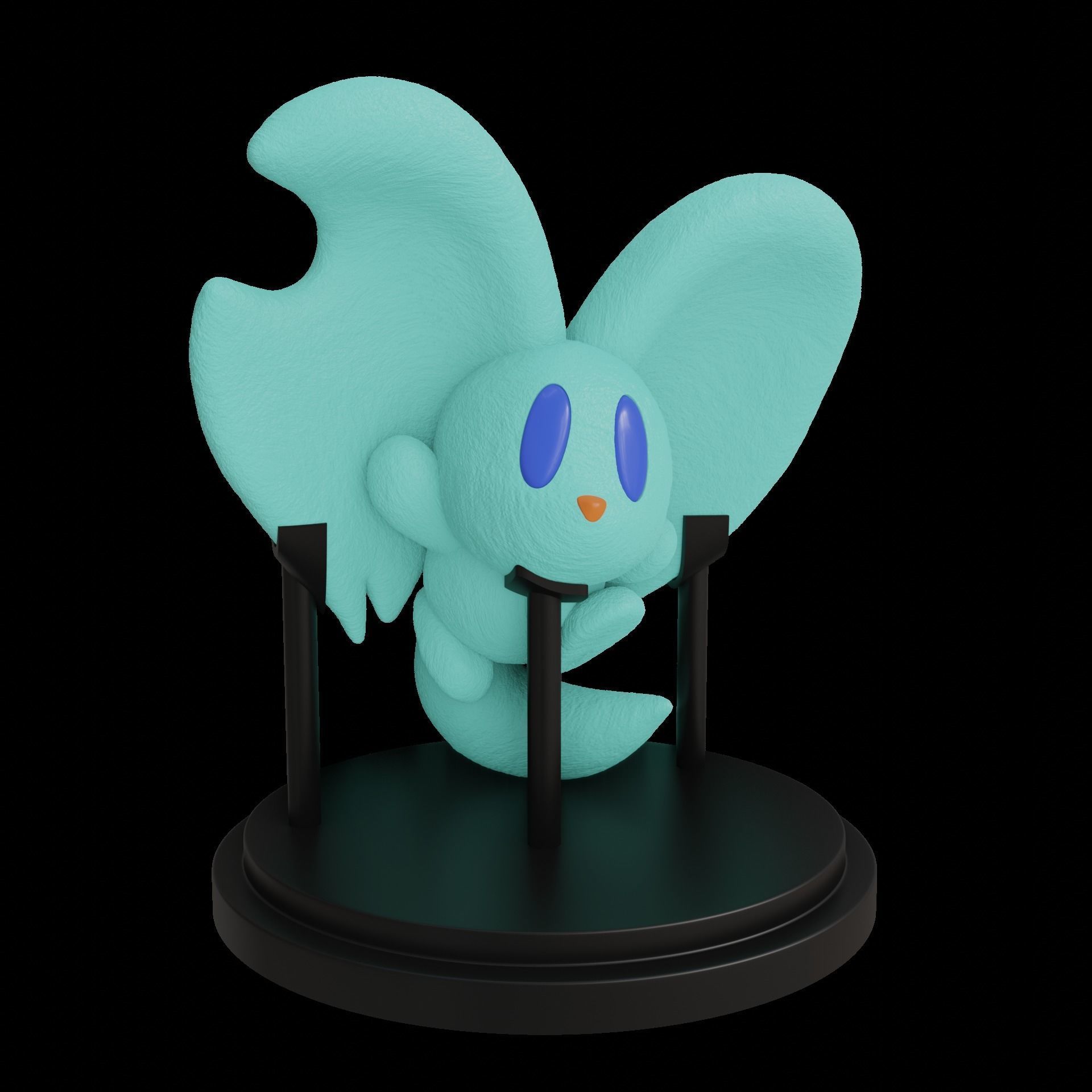 Kirby Elfilin Figurine Miniature Kirby and the Forgotten Land 3D print model_24