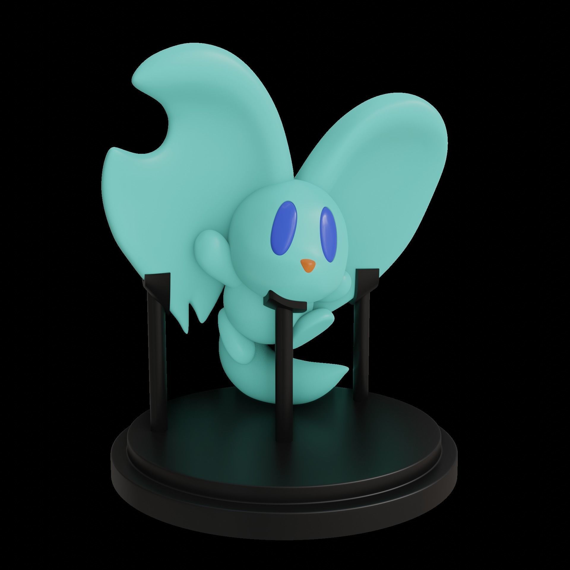 Kirby Elfilin Figurine Miniature Kirby and the Forgotten Land 3D print model_9