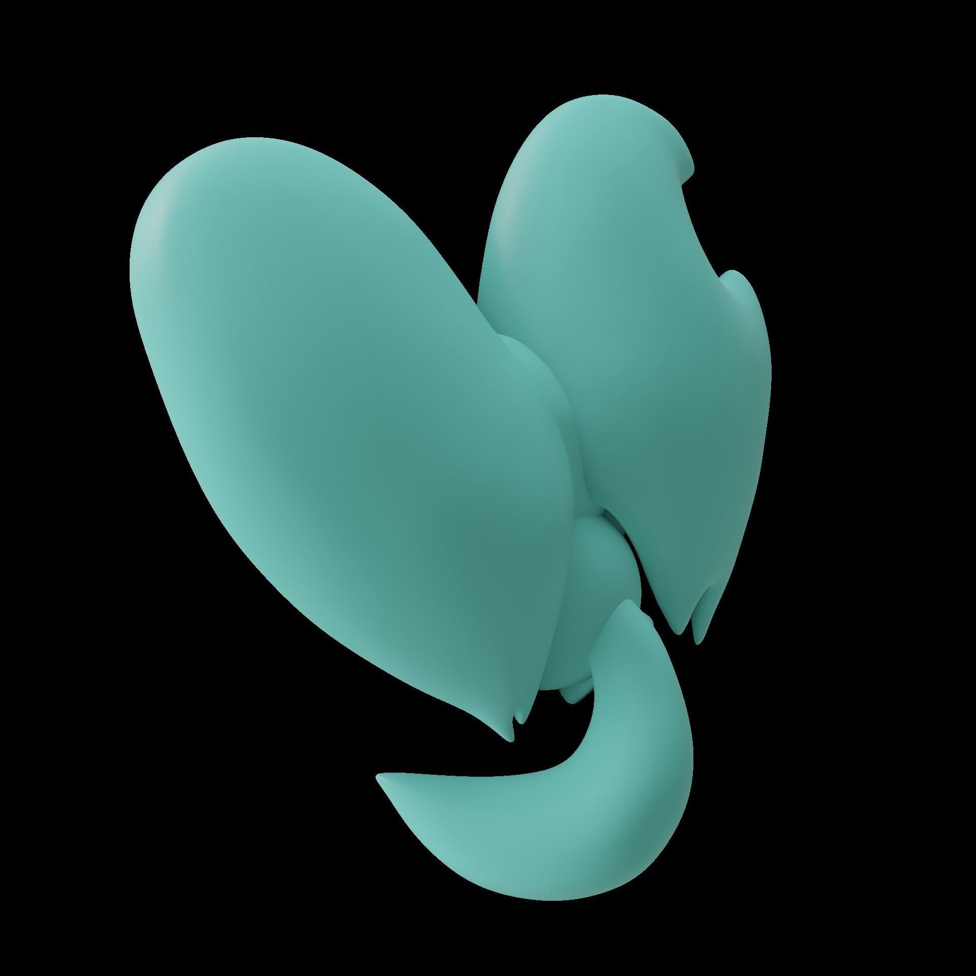 Kirby Elfilin Figurine Miniature Kirby and the Forgotten Land 3D print model_6