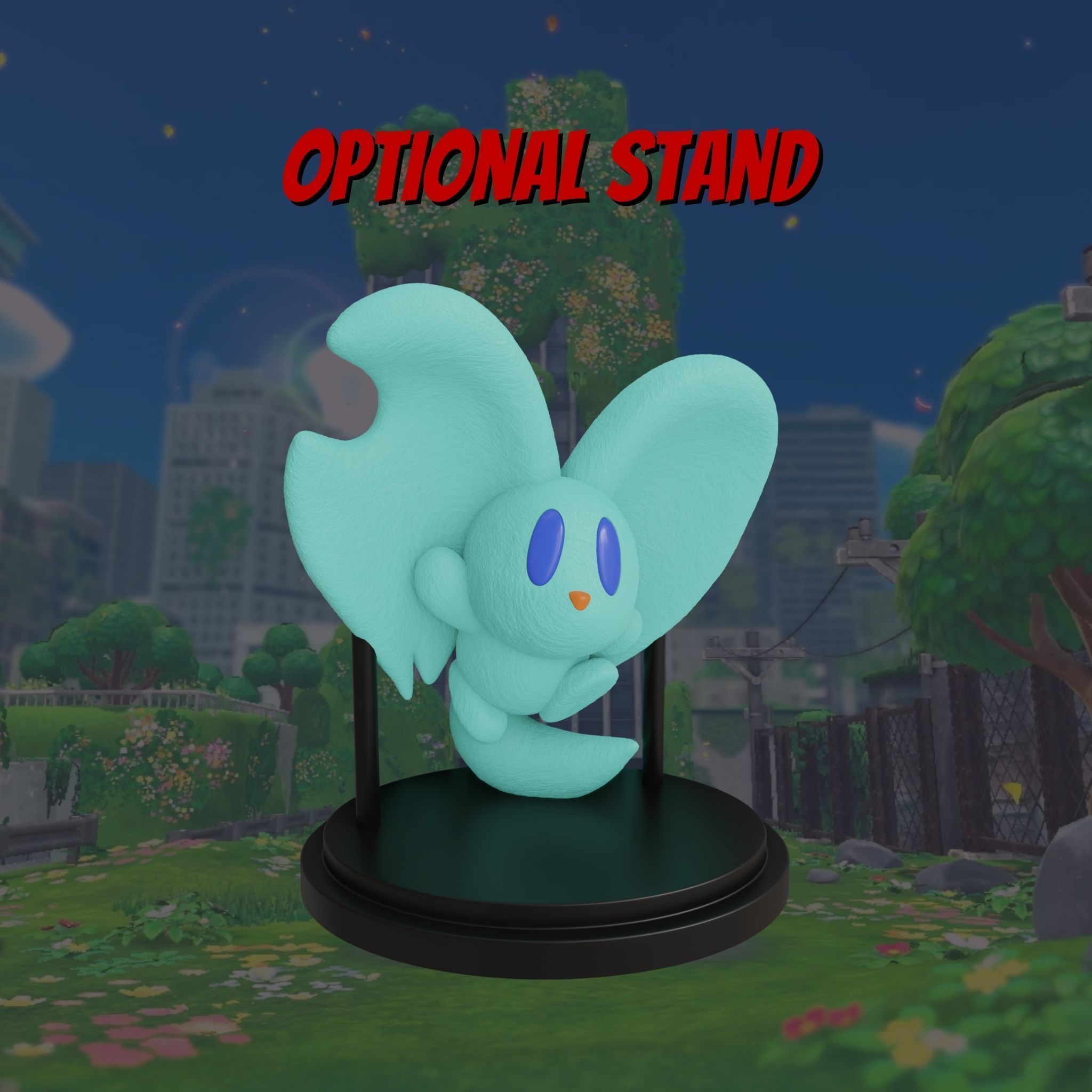 Kirby Elfilin Figurine Miniature Kirby and the Forgotten Land 3D print model_3