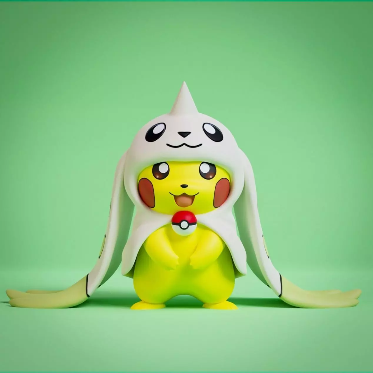 Digimon - Pikachu Terriermon Cosplay Free 3D print model
