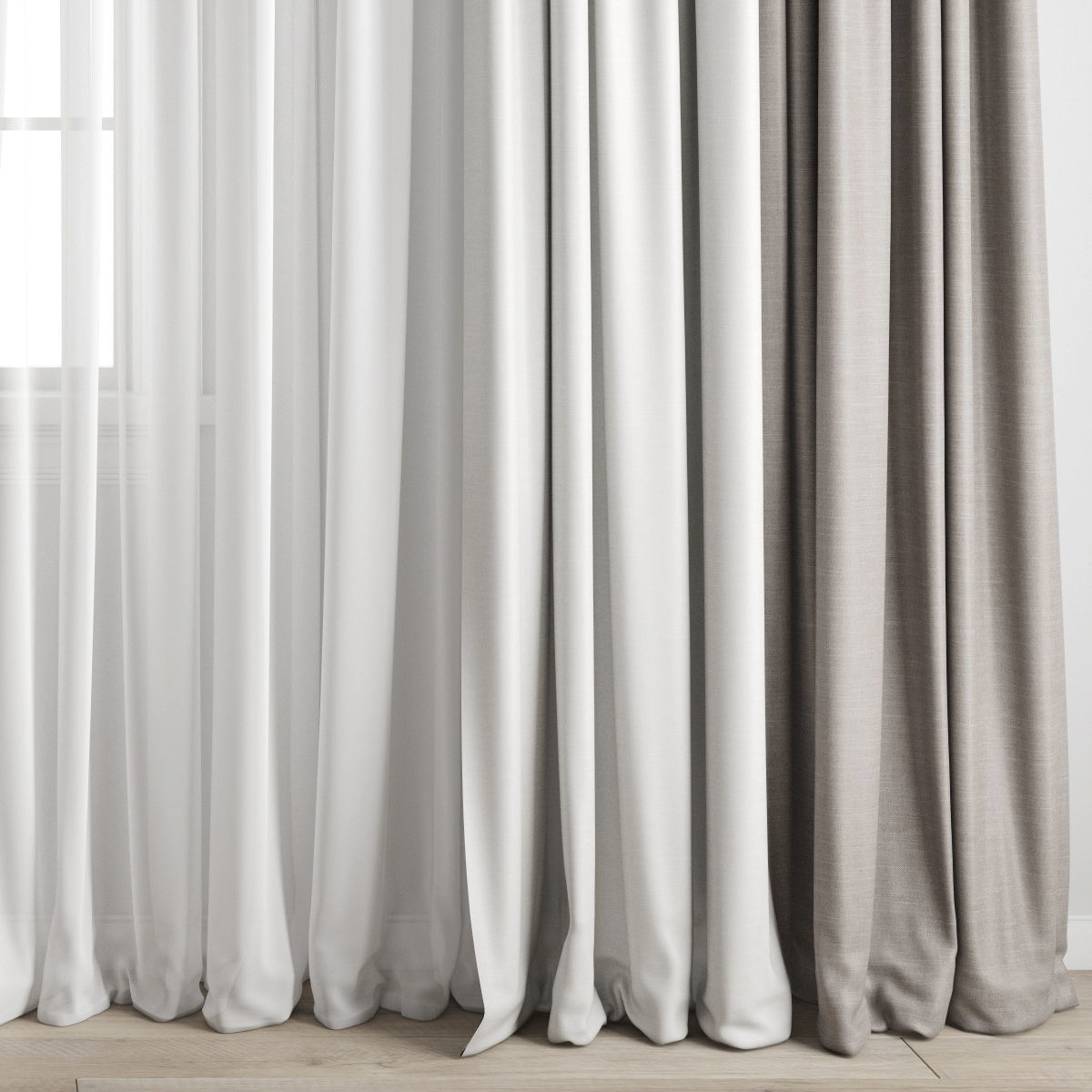 curtain 428 3D model_3