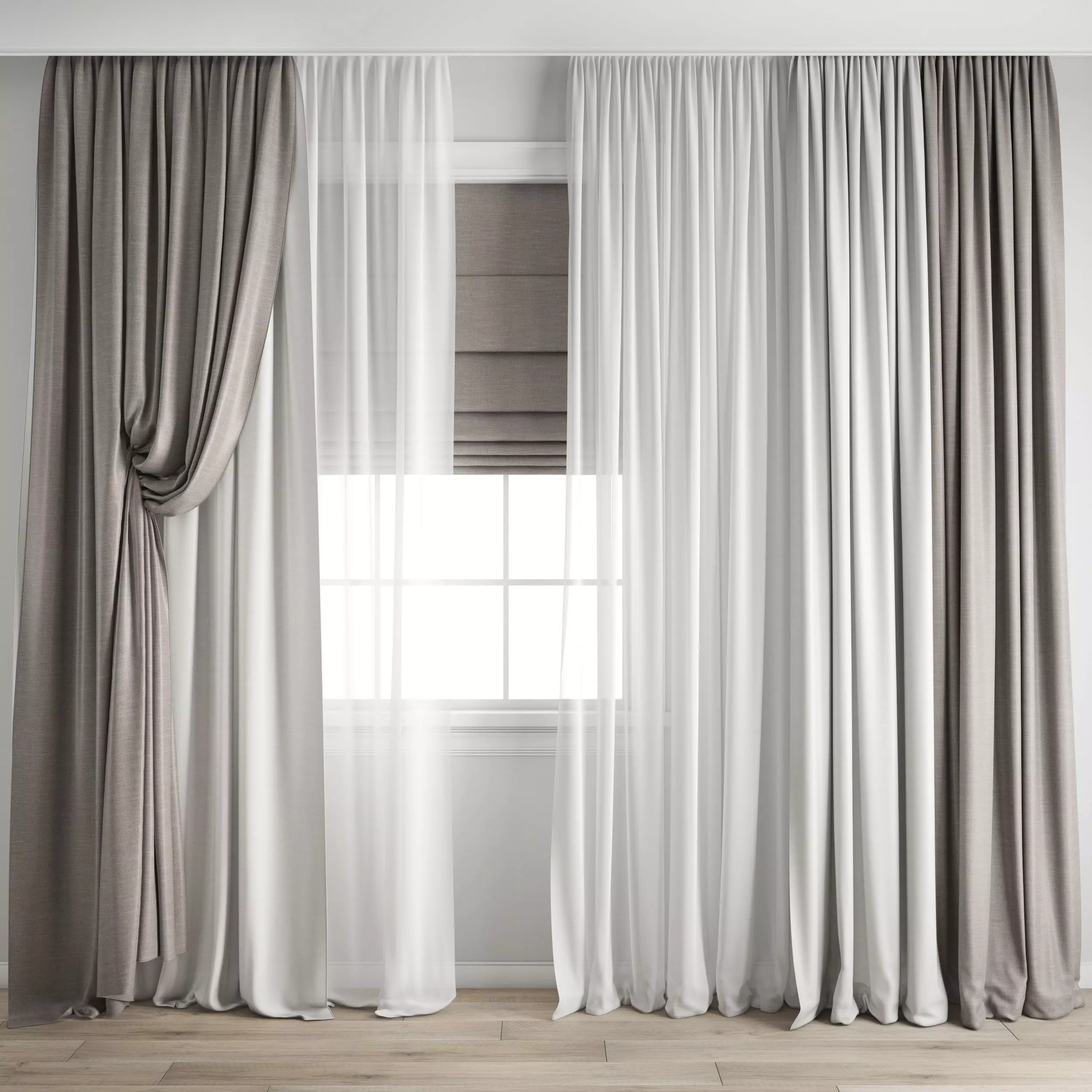 curtain 428 3D model_0
