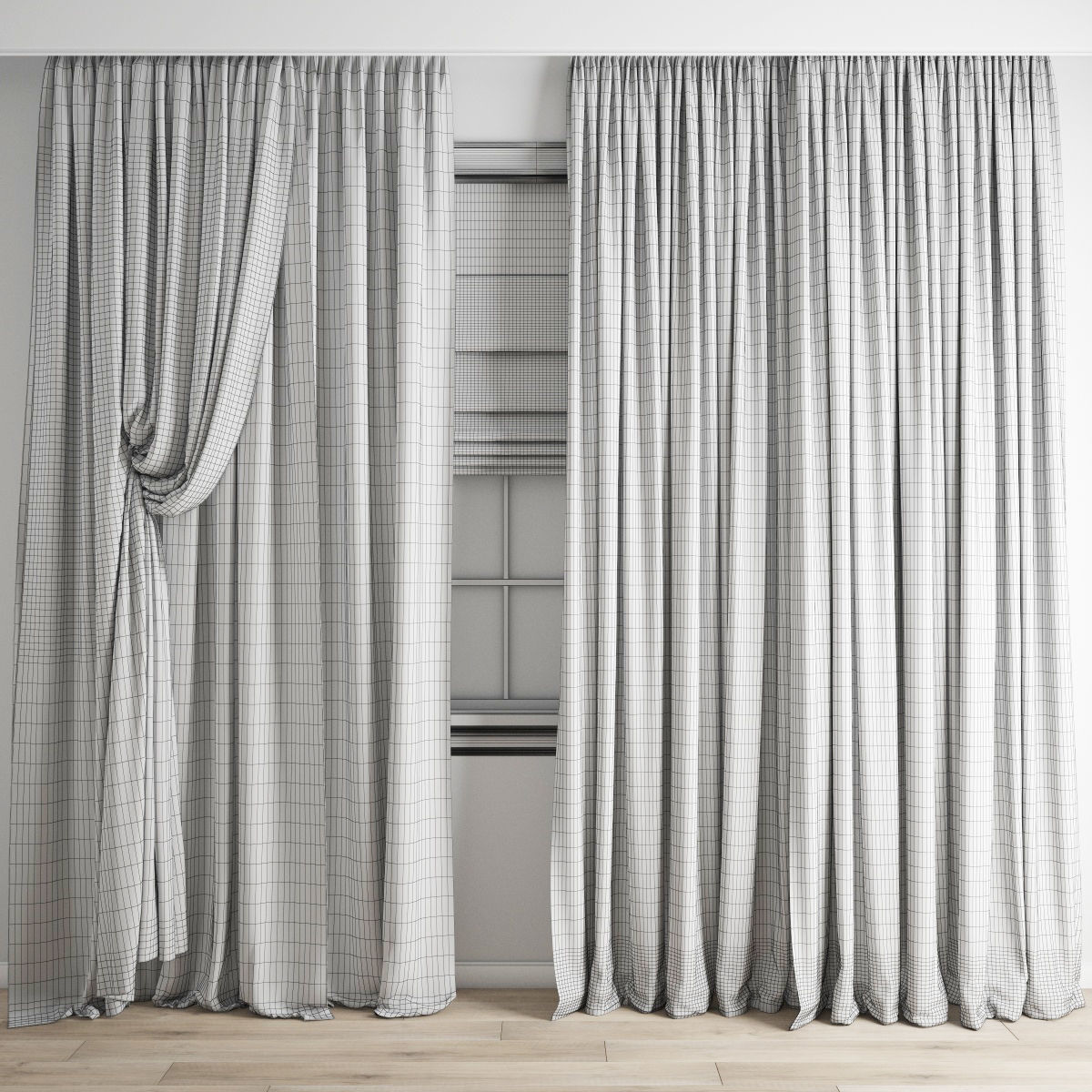 curtain 428 3D model_4