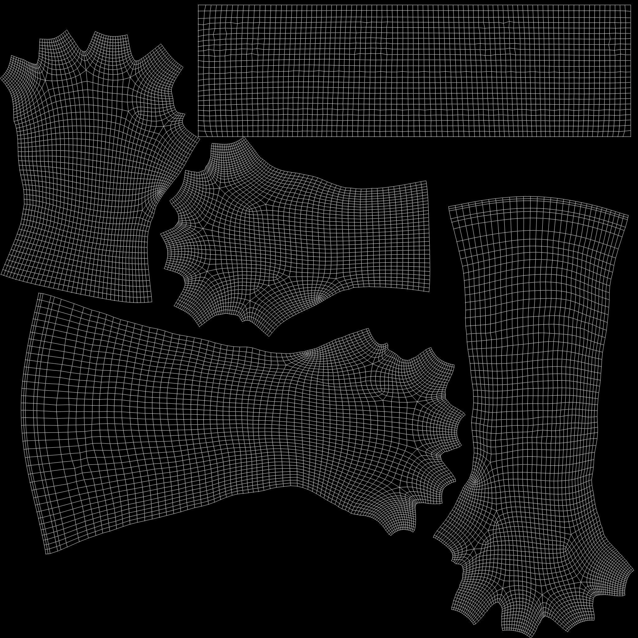 Medieval Female Warrior Gloves Low-poly 3D model_14