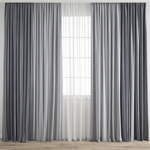 curtain 430 3D model