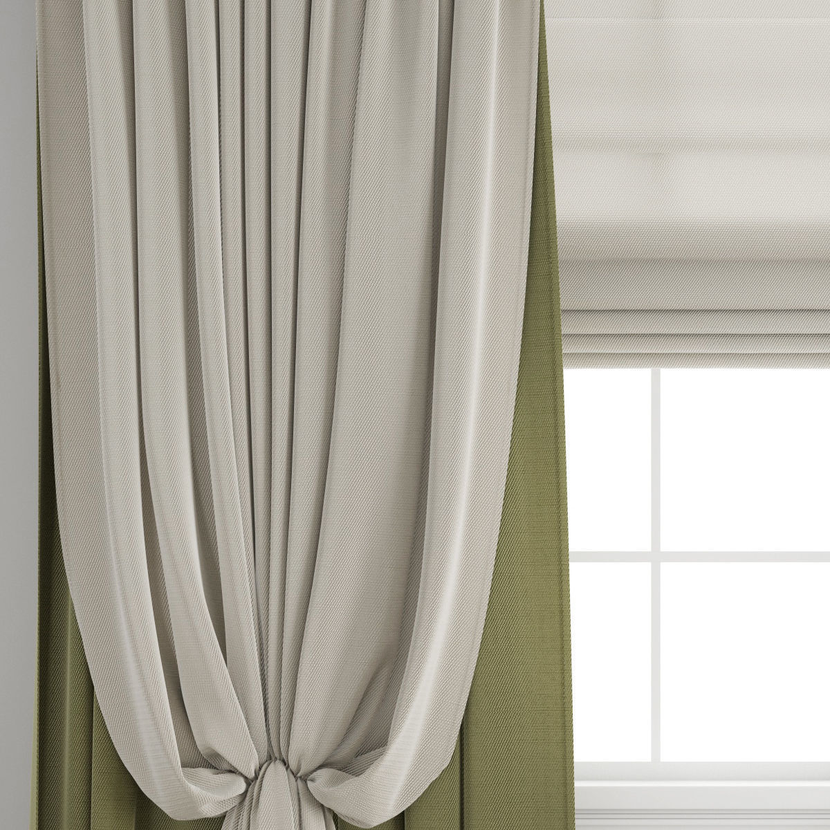 curtain 434 3D model_1