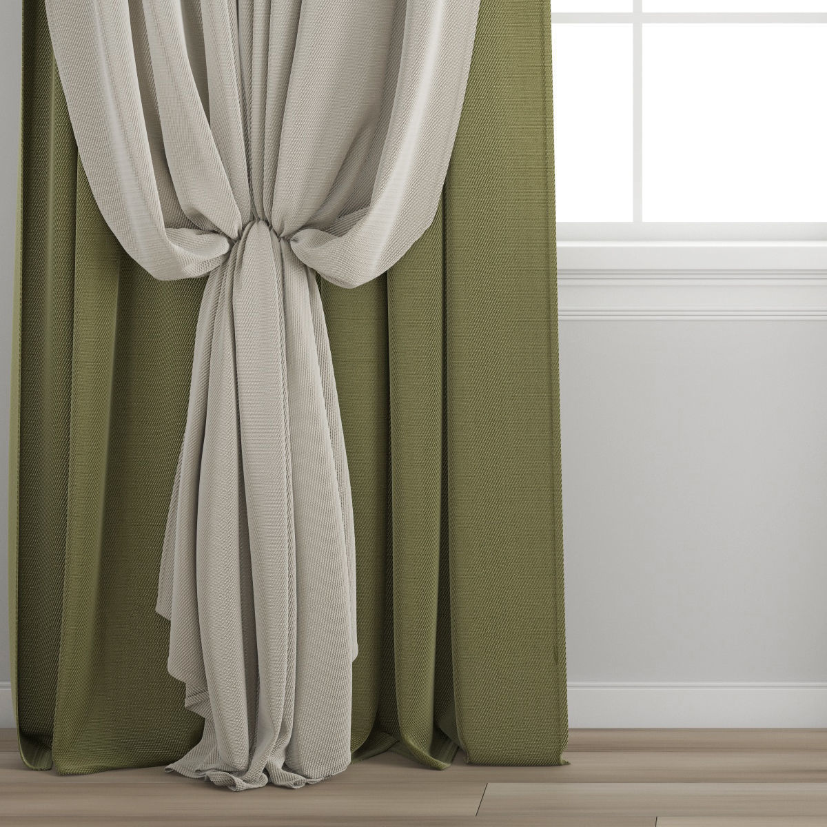 curtain 434 3D model_2