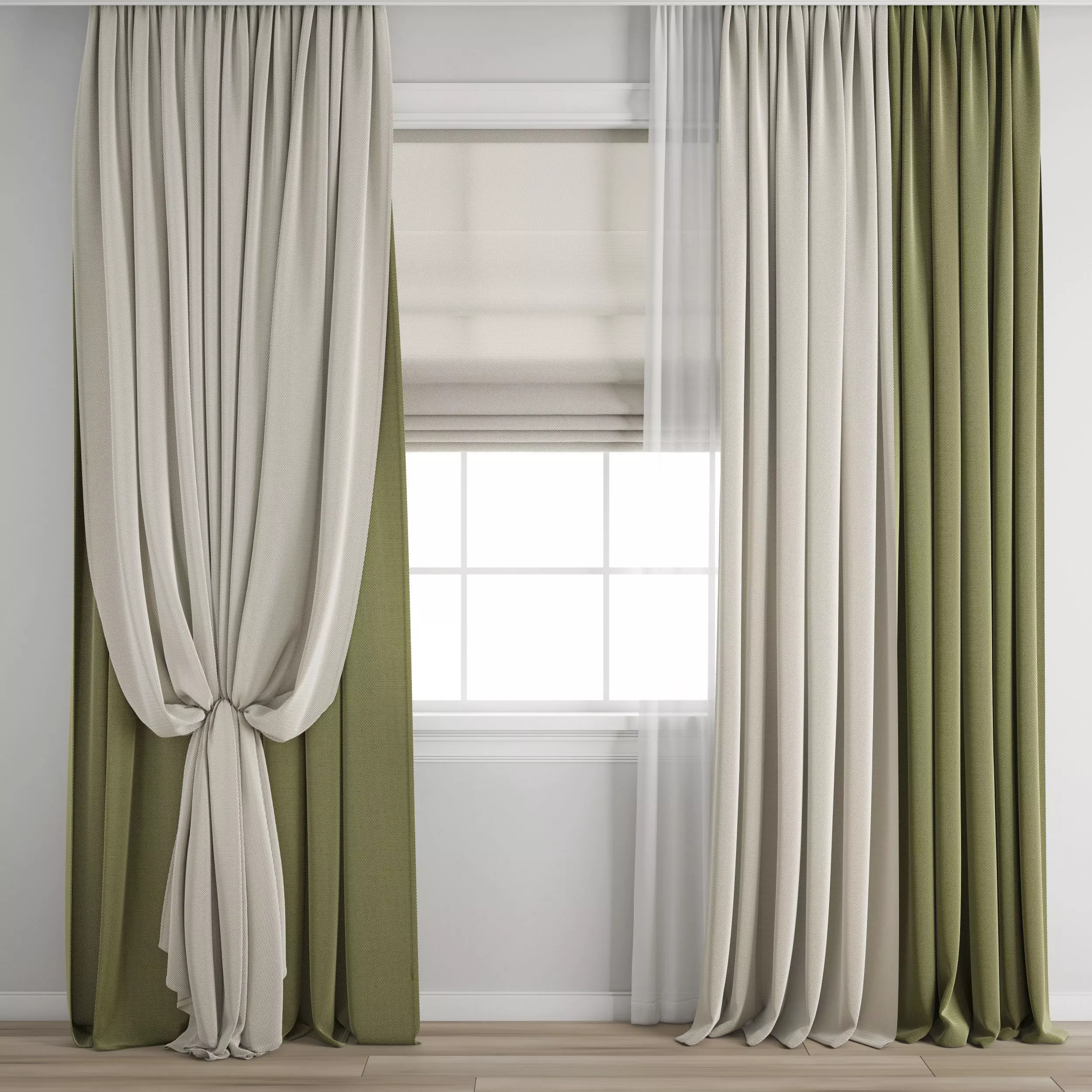 curtain 434 3D model_0