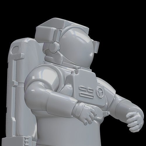 Astronaut space suit 3D print model