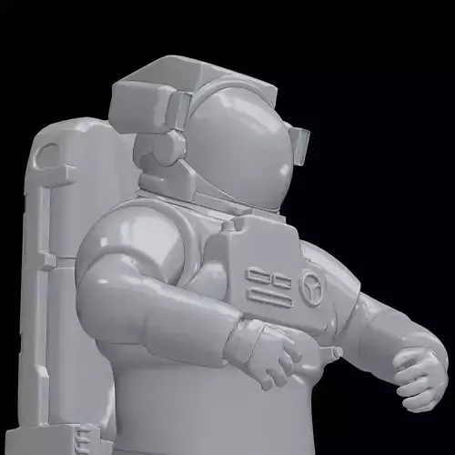 Astronaut space suit 3D print model