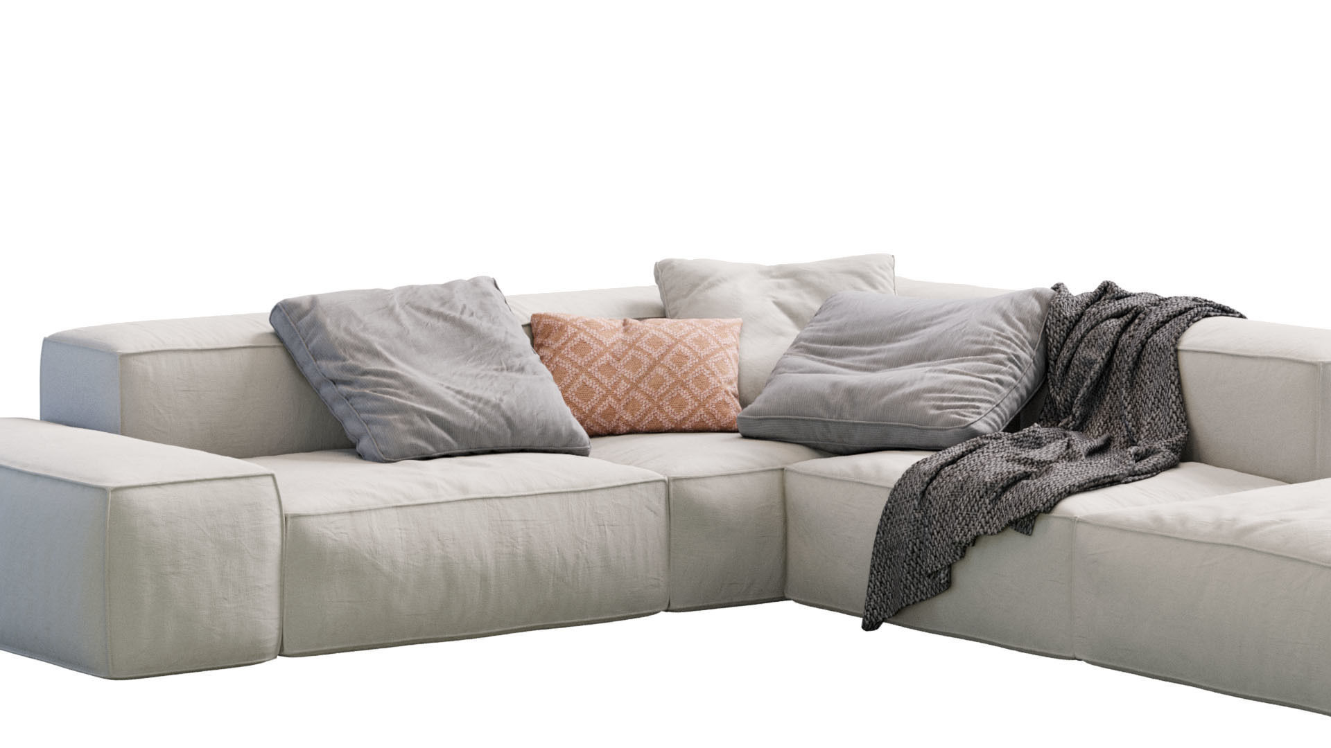 Living Divani NeoWall Sofa 3D model_12