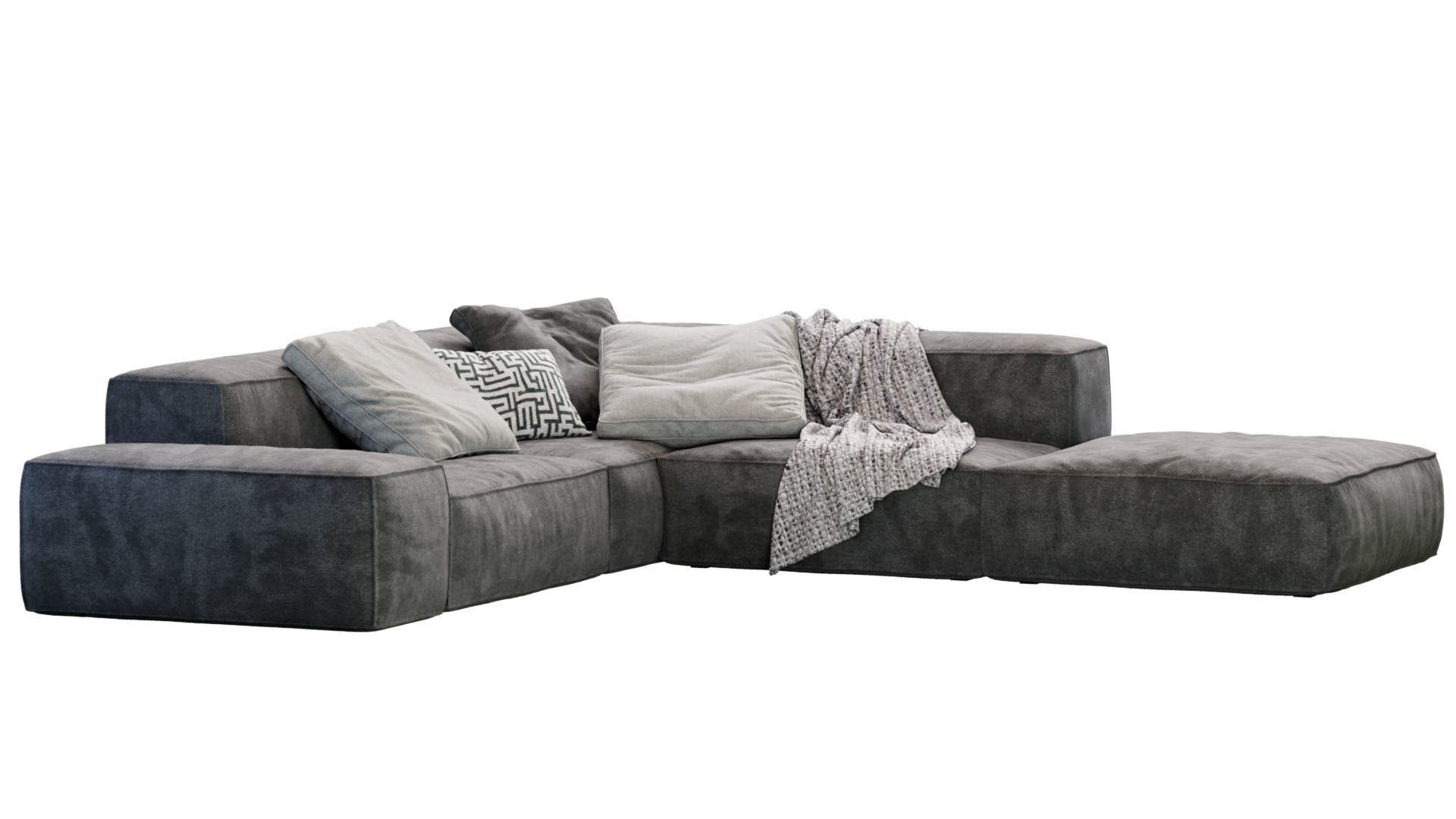 Living Divani NeoWall Sofa 3D model_2