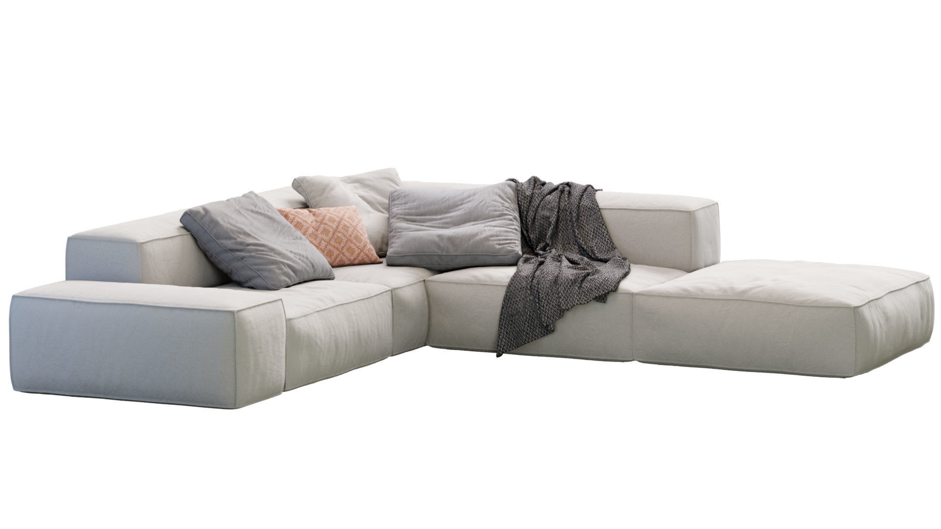 Living Divani NeoWall Sofa 3D model_8