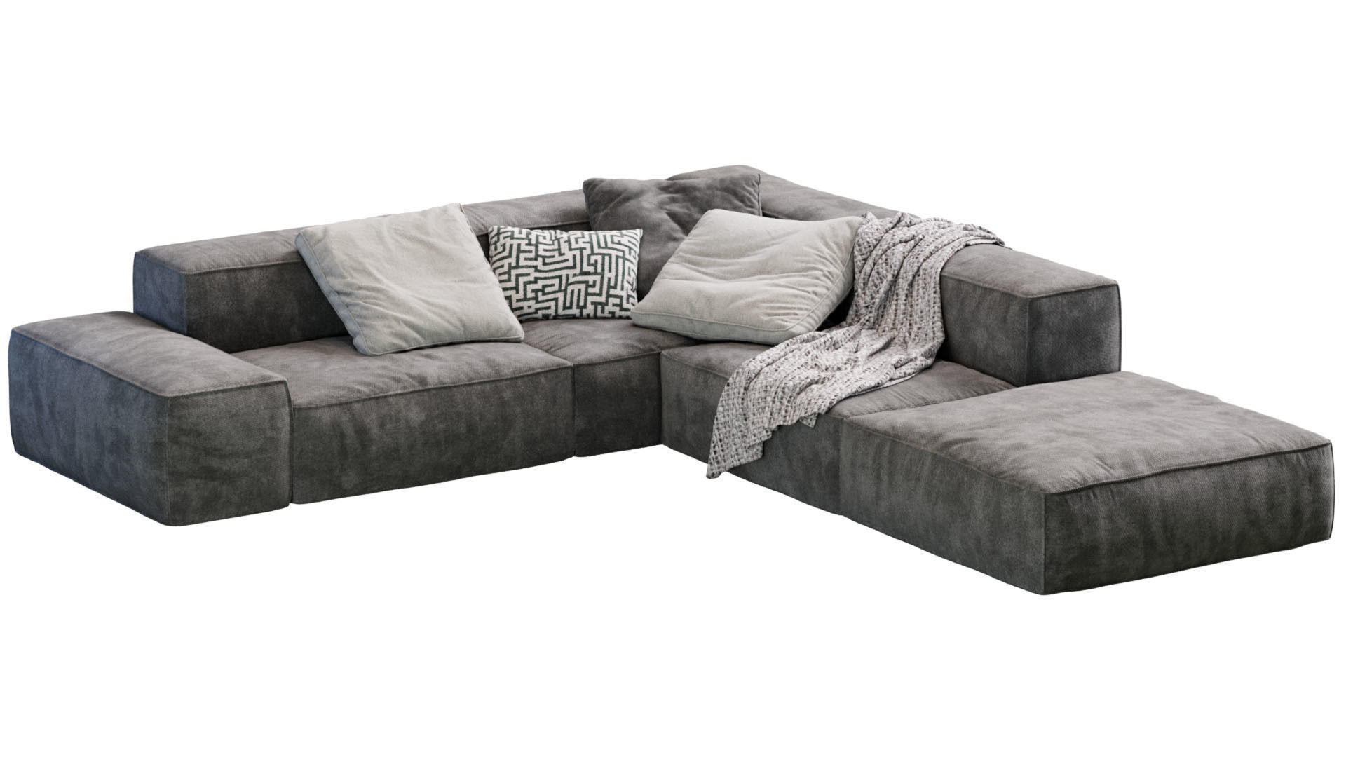 Living Divani NeoWall Sofa 3D model_4