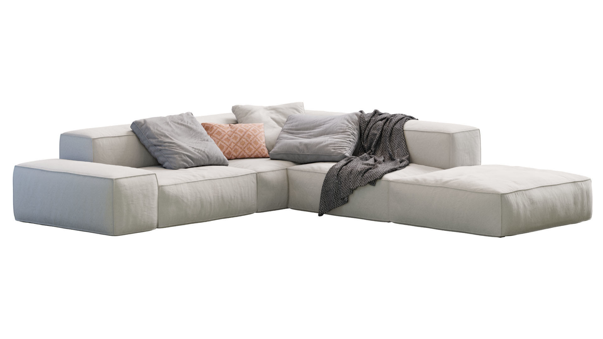Living Divani NeoWall Sofa 3D model_16