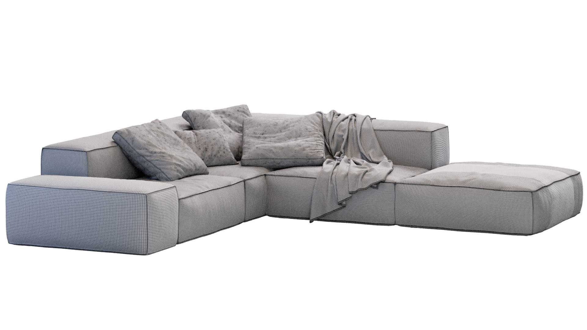 Living Divani NeoWall Sofa 3D model_5