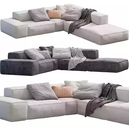 Living Divani NeoWall Sofa 3D model