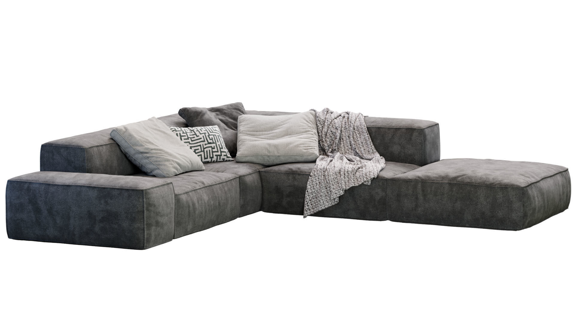 Living Divani NeoWall Sofa 3D model_1
