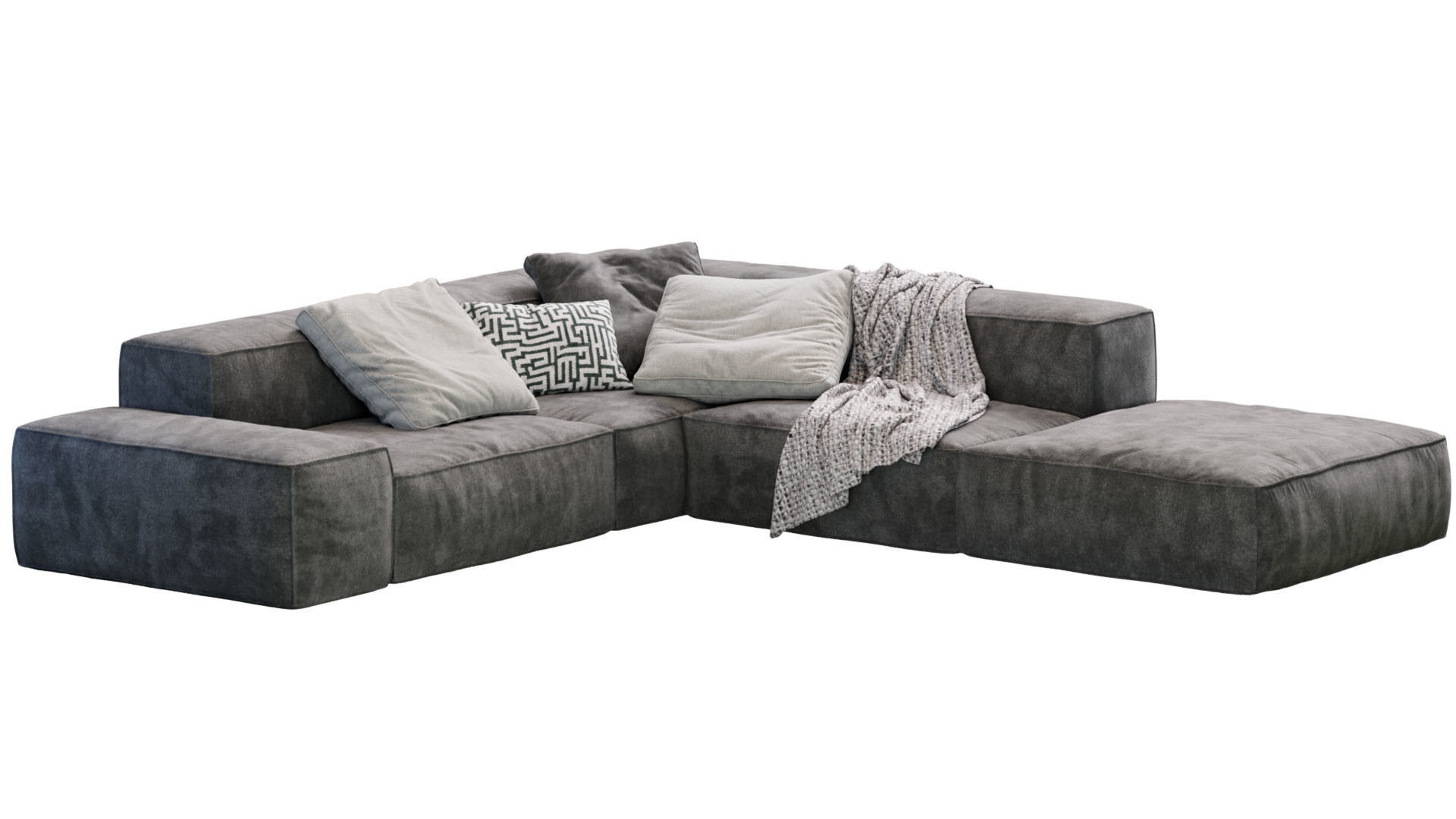 Living Divani NeoWall Sofa 3D model_3