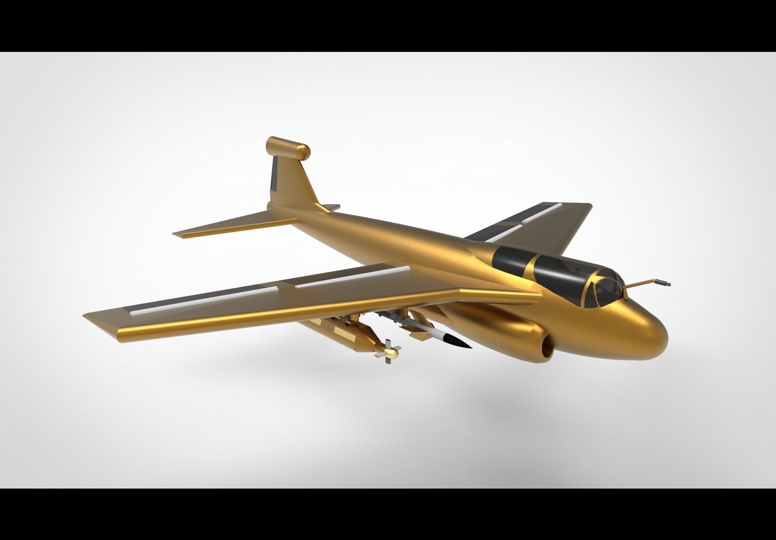 Northrop Grumman EA-6B 3D model_1