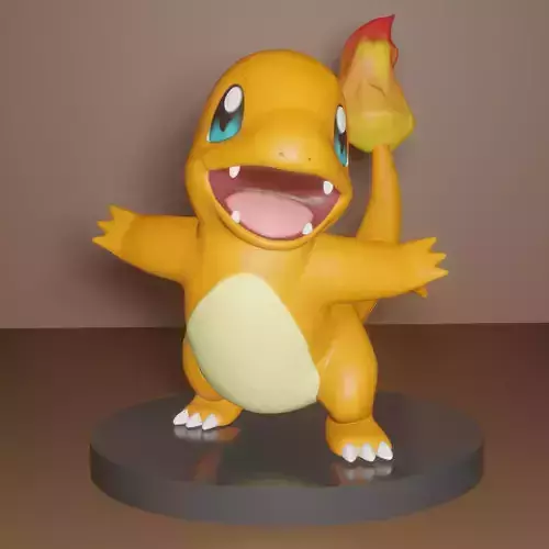 Charmander pokemon figurine