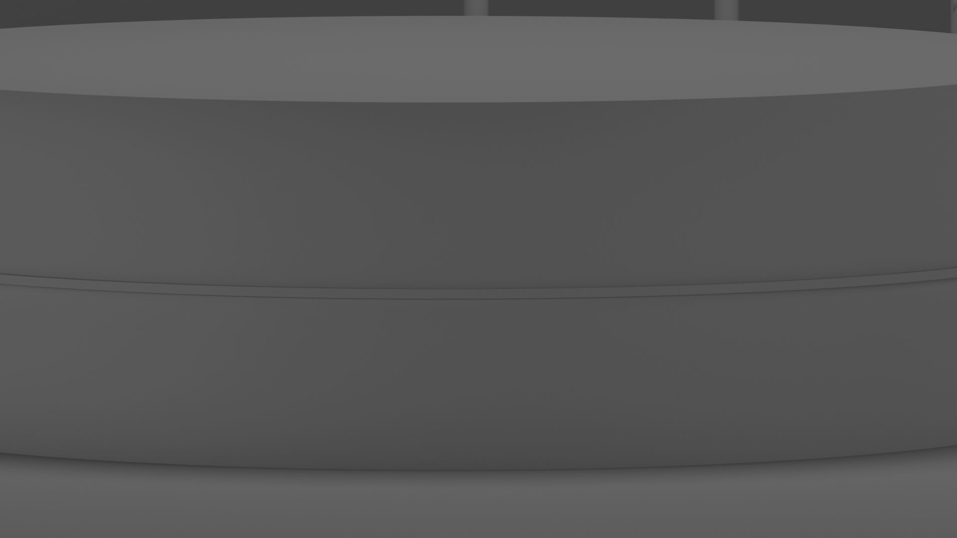 Product stand in black and gold color 3D model_10