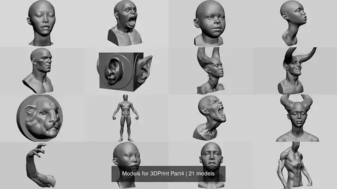 Models for 3DPrint Part4 3D Model Collection