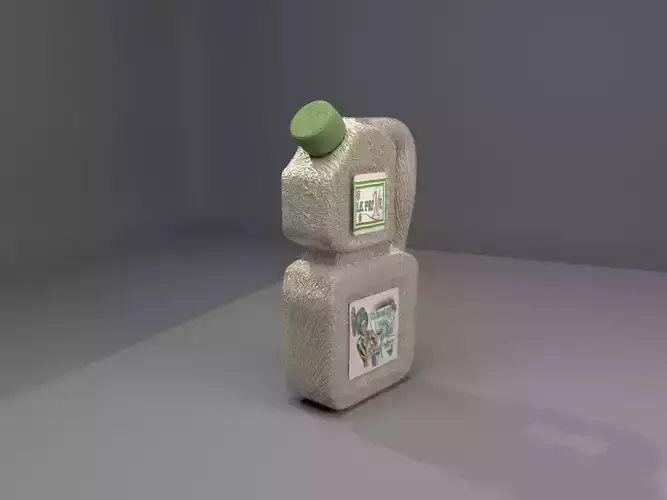 plastic bottle 3D model