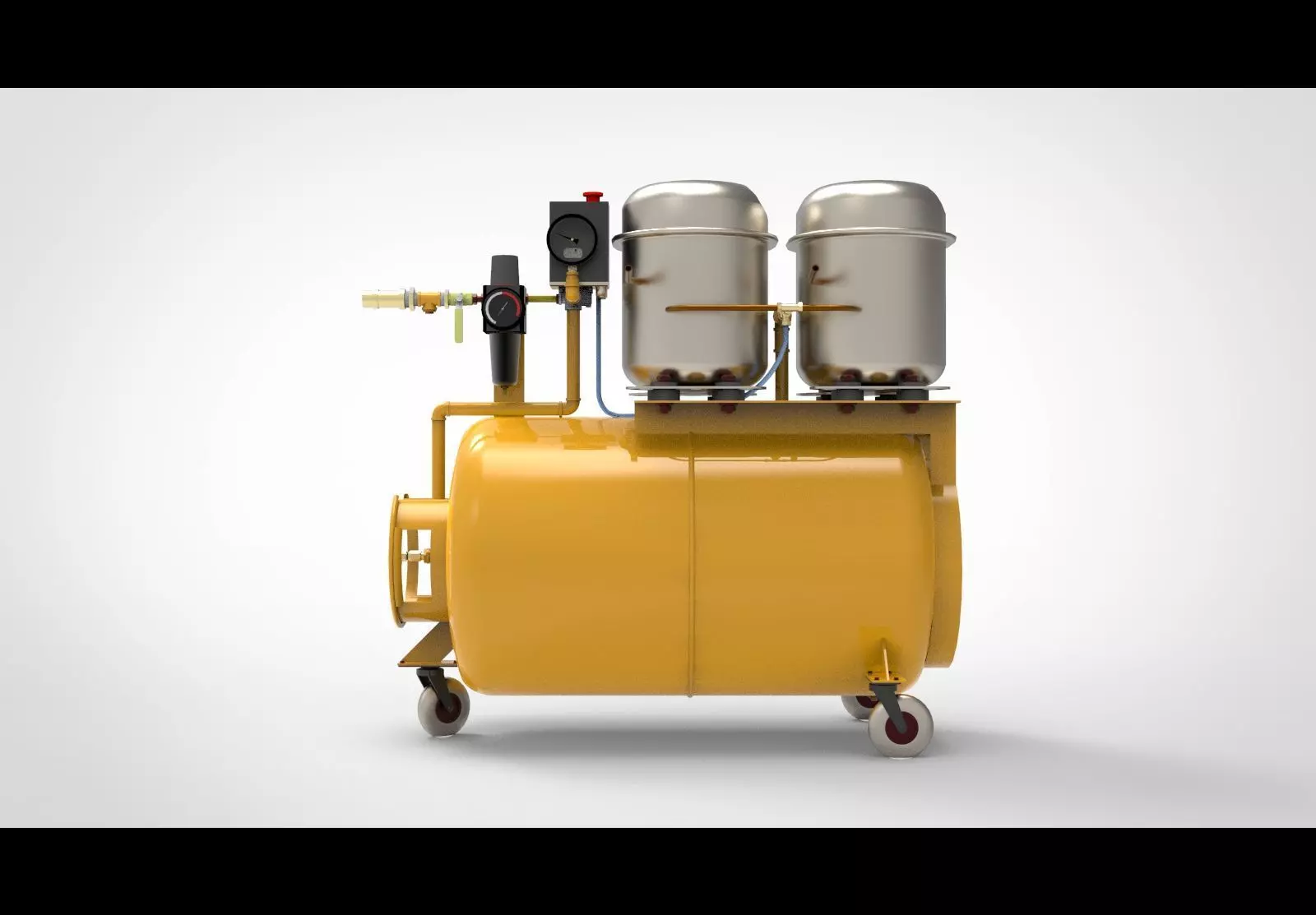 Air compressor type A1 3D model_0