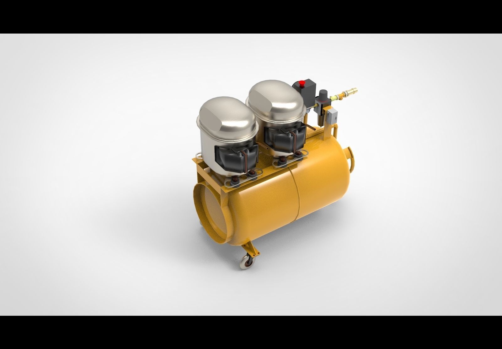 Air compressor type A1 3D model_3