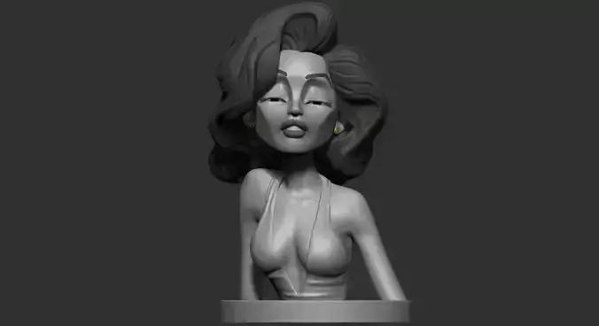MARILYN MONROE STYLIZED BUST
