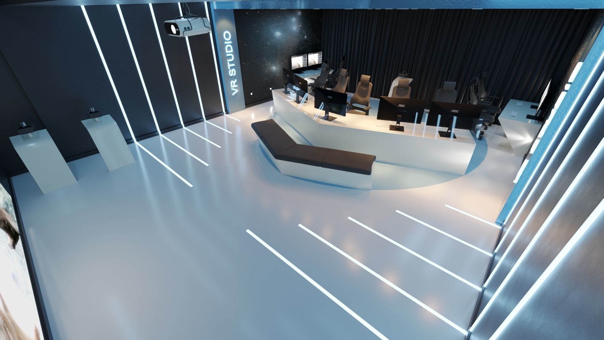 VR STUDIO 3D model_4